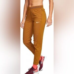 Women’s Sz M Nike Swift Running Pant Gold Mustard